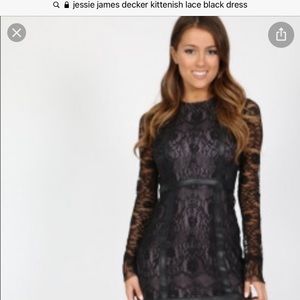 Jessie James Decker Kittenish Lace Dress
